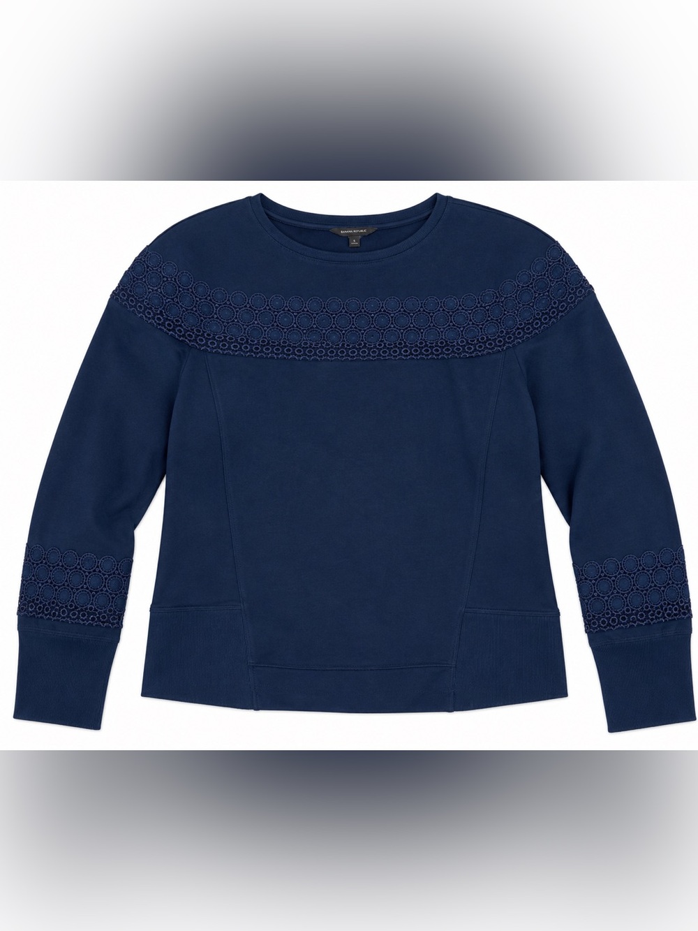 Banana Republic Sweater w/ Circle Appliqué Details - M​